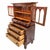 Antique American Federal Style Flame Mahogany Secretary-Bookcase Early 1800 For Sale - Image 4 of 17