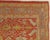 Textile Antique Oushak Carpet, Oriental Rug, Handmade Rug Saffron, Light Blue and Coral For Sale - Image 7 of 18