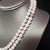 Abstract 1990s Mikimoto Estate Akoya Pearl Diamond Necklace 36" 18k Gold For Sale - Image 3 of 12
