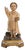 Neapolitan Artist, Polychrome Sculpture Depicting a Blessing Child, 1700s, Wood For Sale