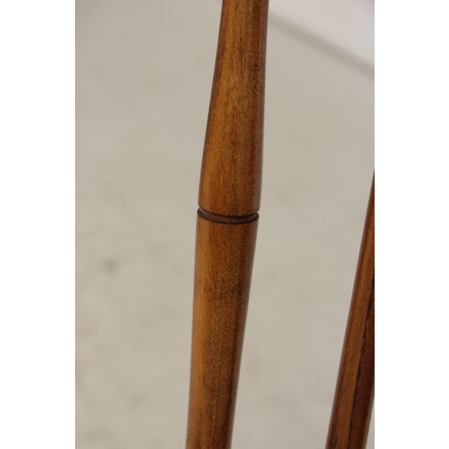 Set of 6 Stickley Cherry Windsor Style Chairs For Sale - Image 15 of 18