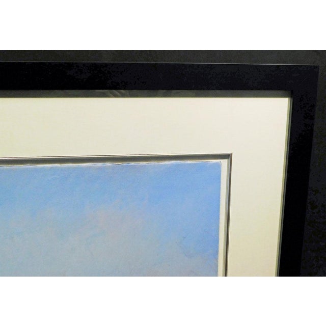 Mark Dickson Untitled Mix Media,Pastel and Watercolor Abstract Hand Signed For Sale - Image 4 of 5