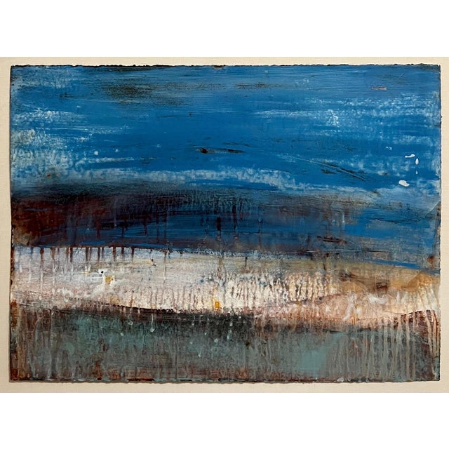 Shawn Dulaney, Abstract Expressionist Virtues Landscape Venetian Plaster Painting Shawn Dulaney, c. 2010-2011 For Sale - Image 12 of 12