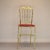 Italian Brass Chair Model Chiavari, 1950s For Sale - Image 9 of 9