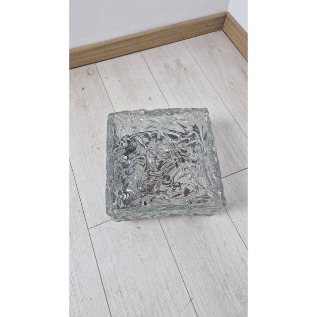 Wall Lamp Ice Model by Toni Zuccheri for Barovier & Toso, 1960s, Set of 2 For Sale - Image 6 of 18