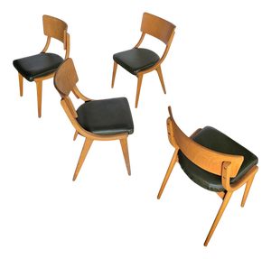 Wooden Benchairs 136 Dining Chairs from Stol Kamnik, Slovenië, 1960s