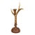 Black Forest Candle Holder With Wooden Base and Spout, Germany For Sale