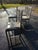 Milo Baughman 1950s Chinese Chippendale Chrome Dining Chairs - Set of 4 For Sale - Image 4 of 9