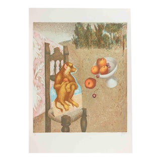 Enrico Benaglia, The Monkey, 1990s, Lithograph For Sale