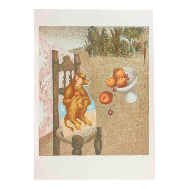 Enrico Benaglia, The Monkey, 1990s, Lithograph For Sale