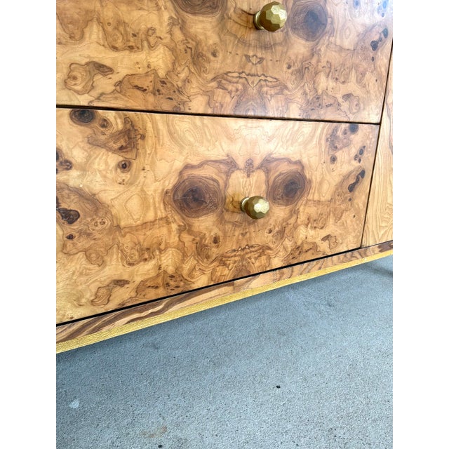 Made Goods Modern Olive Ash Burl Wood Xander Buffet For Sale In Atlanta - Image 6 of 8