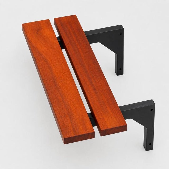 Vintage Outdoor Facade Bench, 1960s For Sale - Image 5 of 6
