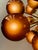 Metal 21st Century Ovale Natural Brass Frosted Amethyst Murano Sputnik Chandelier by Fabio LTD For Sale - Image 7 of 9