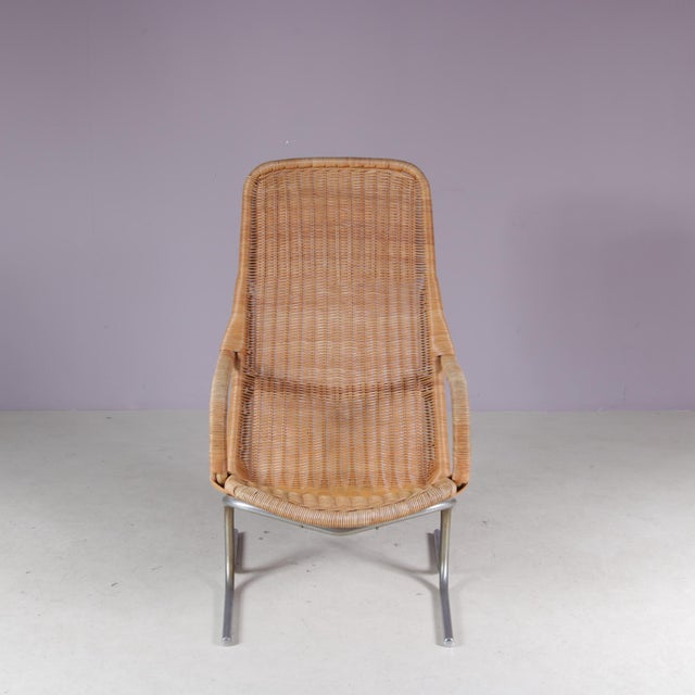 Model 514C Easy Chair by Dirk Van Sliedregt for Gebr. Jonkers Noordwolde, Netherlands, 1960s For Sale - Image 4 of 9
