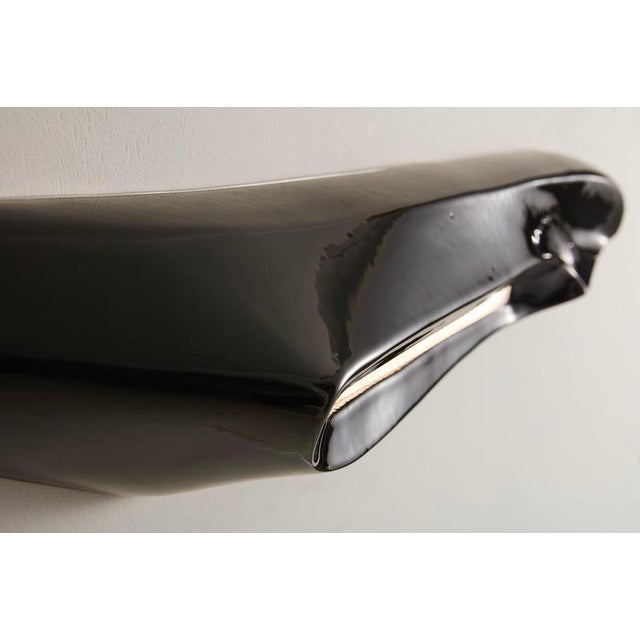 Black Oblong MYD SC1 Wall Lamp by Jennifer Midoz For Sale - Image 8 of 10