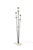 Floor lamp in iron and brass, with marble base. Six lights with different heights. Monza, circa 1960s European Plug (up to...