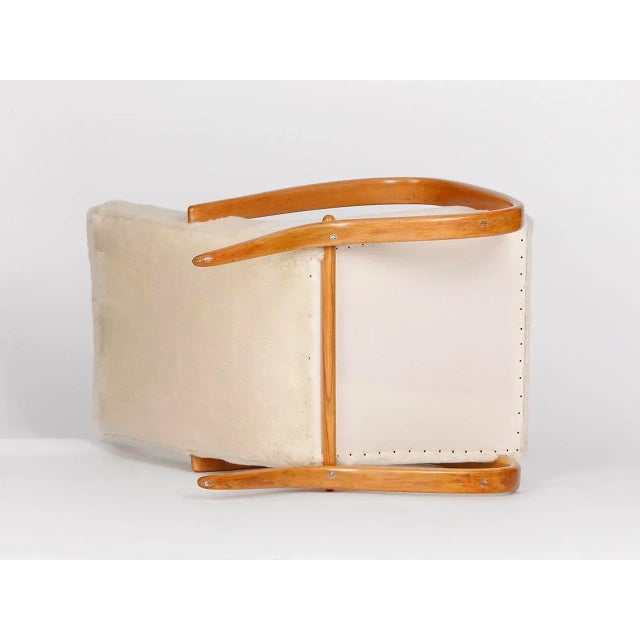 Art Deco Model H 269 Lounge Chair by Jindřich Halabala for UP Závody, 1930s For Sale - Image 4 of 10