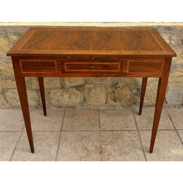 Antique French Victorian Ladies Desk, 1860 For Sale - Image 3 of 12