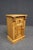 Antique Scandinavian Pine One Drawer Cabinet Nightstand For Sale - Image 10 of 12
