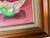 1970s Vintage Je. Ann Still Life Oil on Canvas Board Painting – Framed For Sale - Image 11 of 12