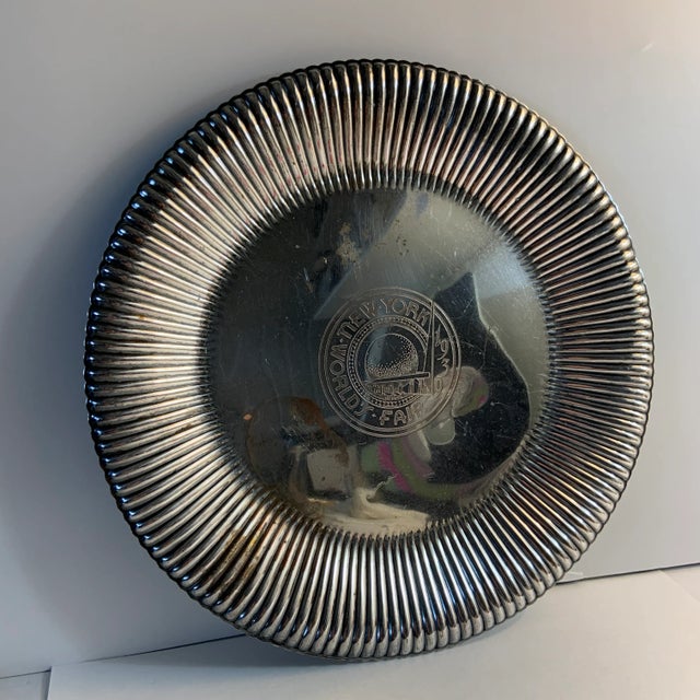 1939 New York World's Fair Rogers Silver Plate Platter For Sale - Image 11 of 12