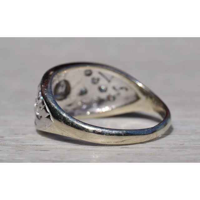 1940s The Yateritas: Ladies White Gold Diamond Engagement Ring For Sale - Image 5 of 10