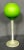 Made in Italy, this Stunning Vintage 1960's Murano Style Satinato Glass Vase by Carlo Moretti is Hand Blown with a Green...