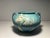 Offered for sale is a beautiful original Roseville Pottery Iris Blue vase, shape 357-4, introduced in 1939. This charming...
