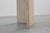 Mid‑Century Italian Dining Table With Glass Top and Travertine Base, 1970s For Sale In Tampa - Image 6 of 6