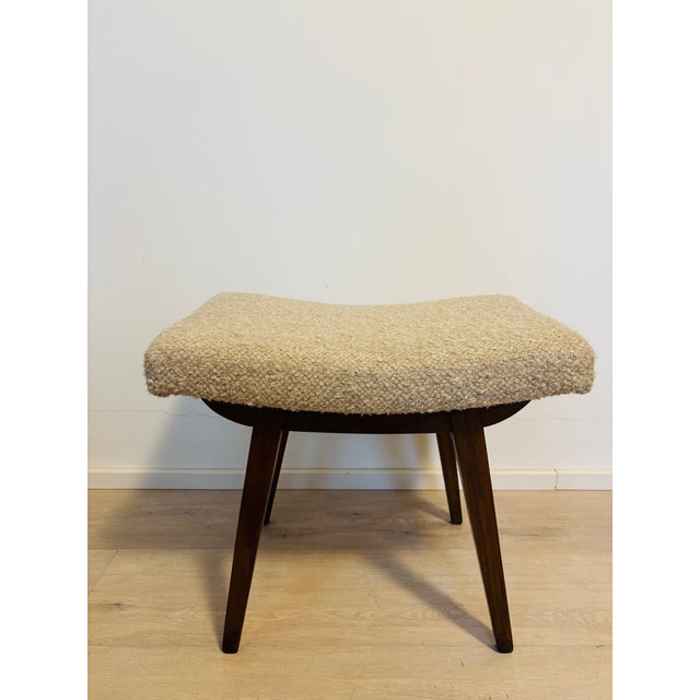 Vintage Ottoman from Drevopodnik Holesov, 1970s For Sale - Image 6 of 7