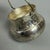 Metal Small Bucket in 800 Silver with Vermeil Interior and Floral Theme For Sale - Image 7 of 12