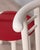 Vintage Italian Chairs in Wood and Red Vinyl, 1980s, Set of 4 For Sale - Image 15 of 17