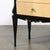 Art Deco Directoire Style Ebonized Nightstands W/Shagreen Fronts & Mirrored Tops For Sale In New York - Image 6 of 18