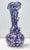 Vintage Blue Murano Glass Vase with Murrines attributed to Fratelli Toso, Italy, 1960s For Sale - Image 7 of 16