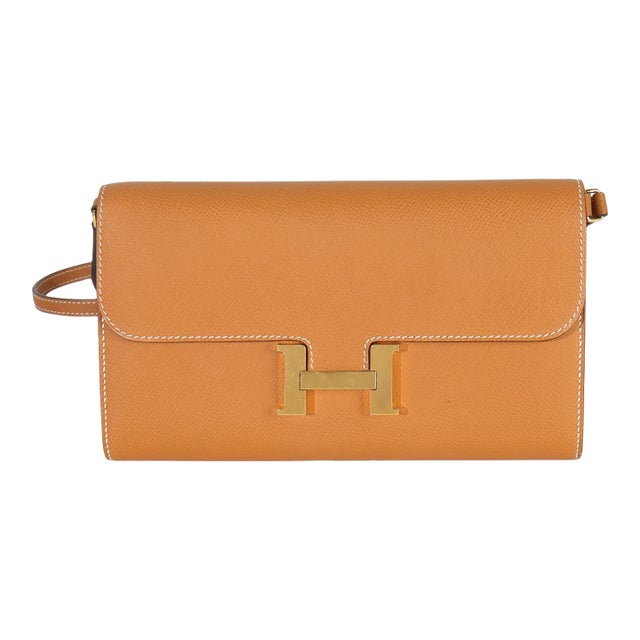Toffee Epsom Constance Long Wallet To Go GHW For Sale