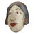 Indonesian Finely Detailed Hand-Carved Wood Mask For Sale