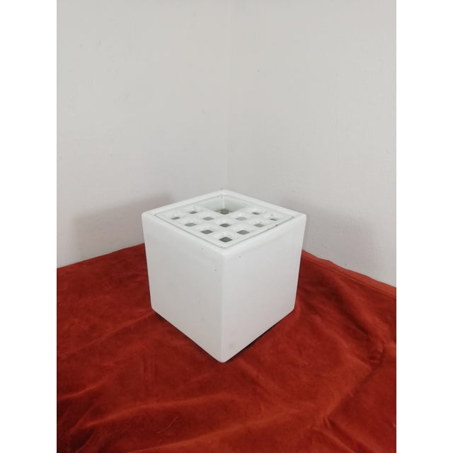 Ceramic Ikebana Vase by Gabbianelli, 1960s For Sale - Image 9 of 11