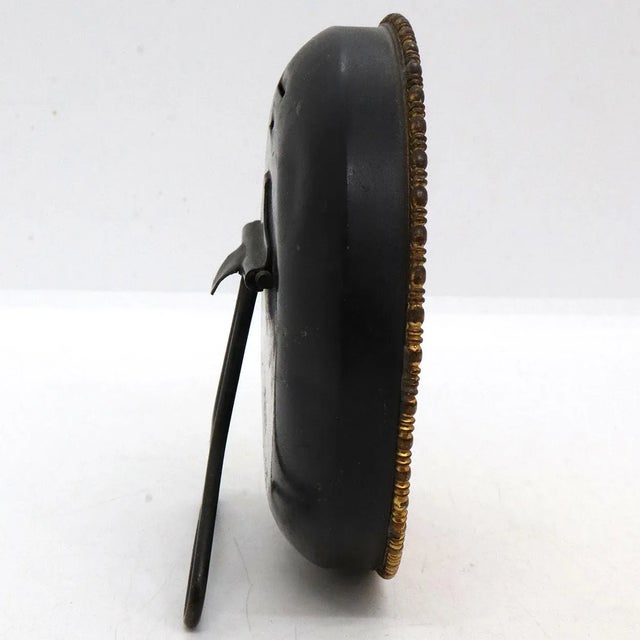 French Early 20th Century French Cabinet Color Lithograph of Marie Antoinette with a Painting on Celluloid - Set of 2 For Sale - Image 3 of 12