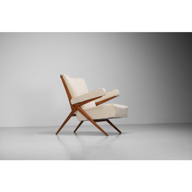 Lounge Chair attributed to Franco Albini, Italy, 1940s For Sale - Image 3 of 18