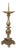 Large French Church Candlestick in Bronze, 1890s For Sale