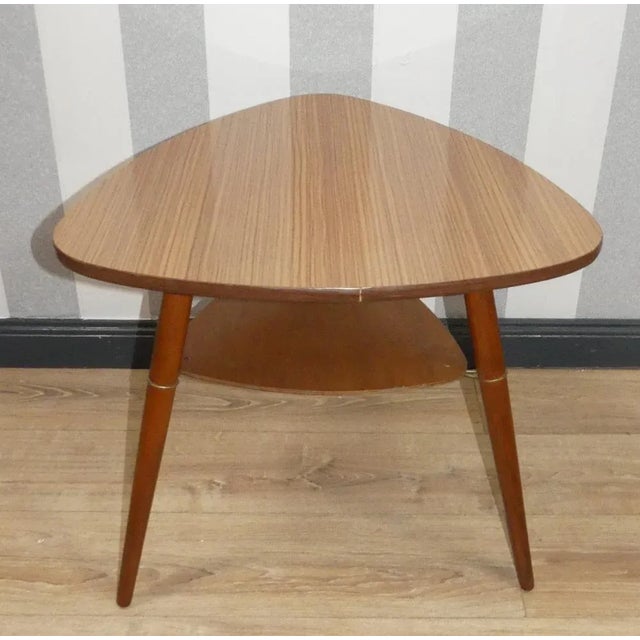 Brown Vintage Cocktail Table, 1960s For Sale - Image 8 of 8