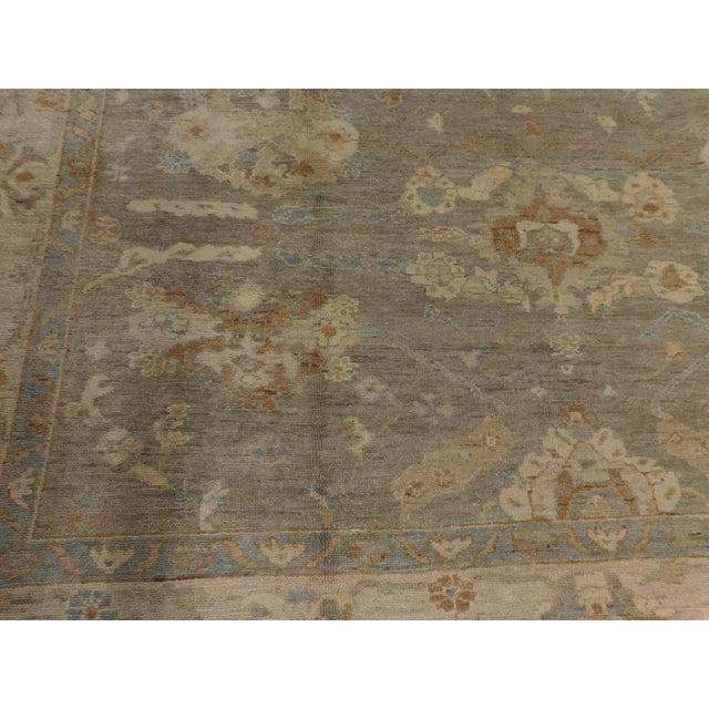 Hand Knotted Wool Pile on Cotton Foundation Rug. 8'1"x 10' For Sale - Image 10 of 18
