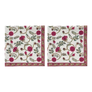 Gina Magenta Napkins - a Pair