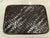 Beautiful Wooden Asian Rattan Tray. It has handles and is accented with black lacquer finish .. Mid-Century time period....