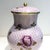 Metal Vintage Cloisonné Enamel Pale Pink Rose Lidded Ginger Jar For Sale - Image 7 of 8