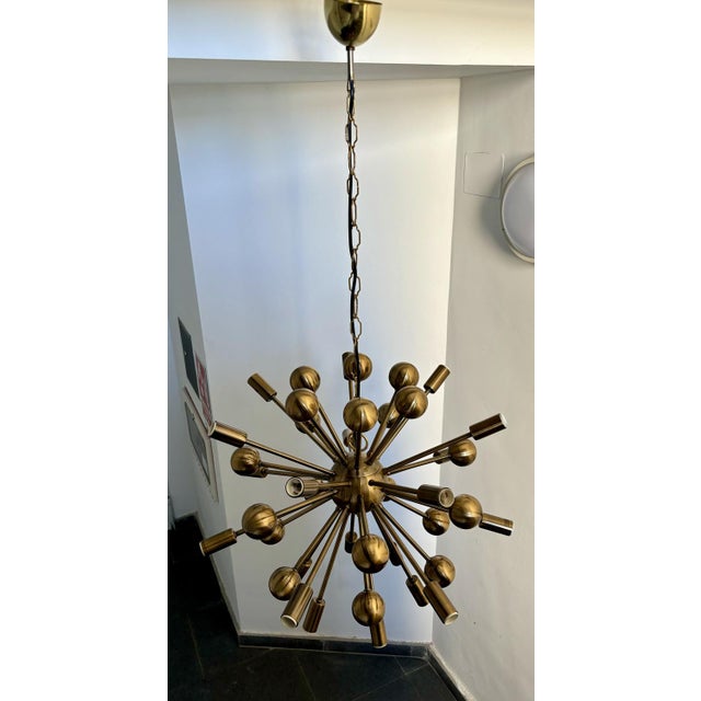 Sputnik Ceiling Lamp, 1990 For Sale - Image 12 of 17