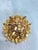 Mid-Century Modern Large Vintage Juliana D&e Fall Navette Rhinestone Brooch Olivine Amber For Sale - Image 3 of 3