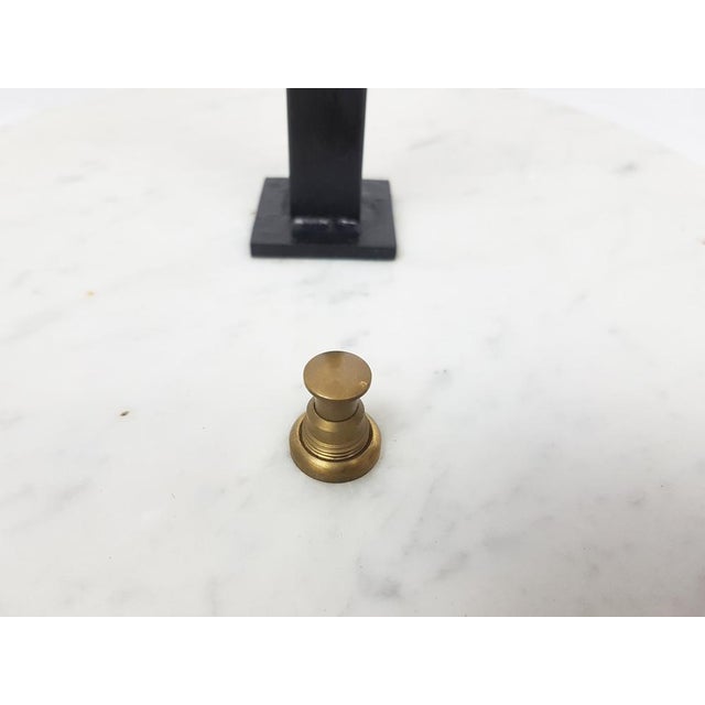 Black Metal and Brass Floor Lamp from Stilnovo, 1950s For Sale - Image 14 of 15