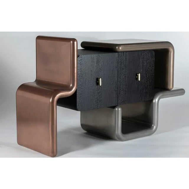 Contemporary Rebound Cabinet by Roberto Giacomucci For Sale - Image 3 of 8