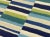 Abstract Thibaut Carnivale InsideOut Blue & Green Abstract Geometric Upholstery Fabric For Sale - Image 3 of 4